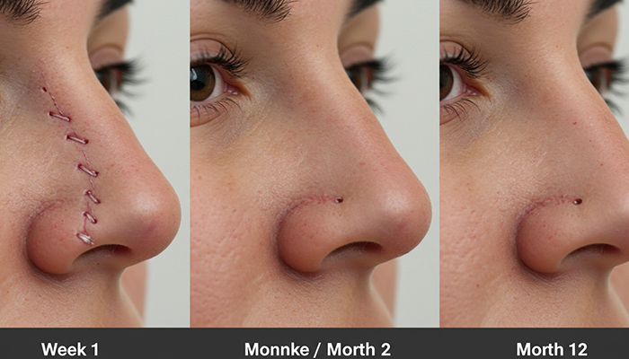 عکس مراحل عمل بینی