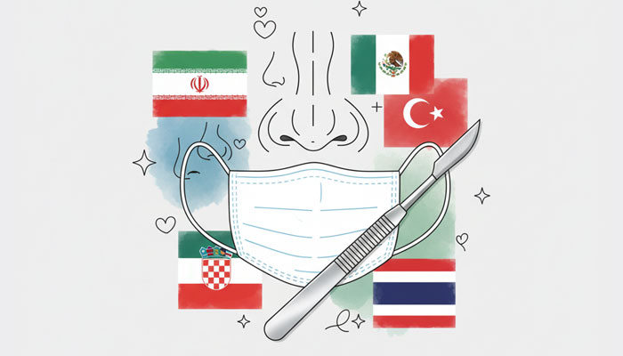 بهترین کشور برای عمل بینی