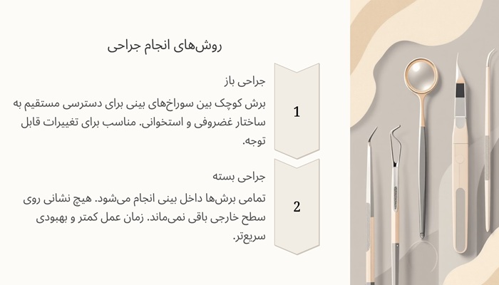 هزینه عمل بینی طبیعی 20 روش های جراحی عمل بینی طبیعی