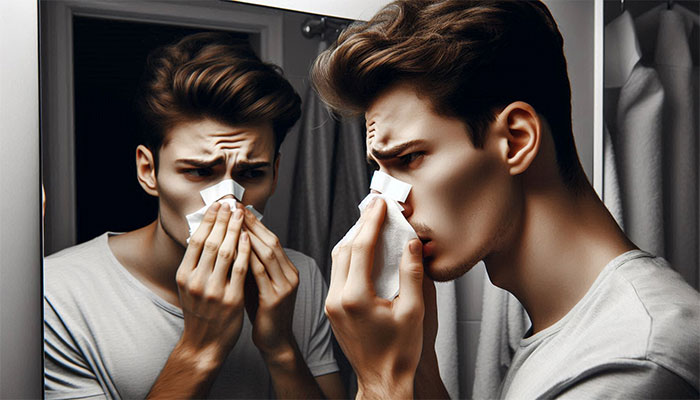 فین کردن بعد از عمل بینی