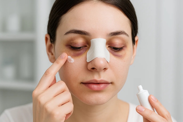 پماد برای کبودی زیر چشم بعد از عمل بینی