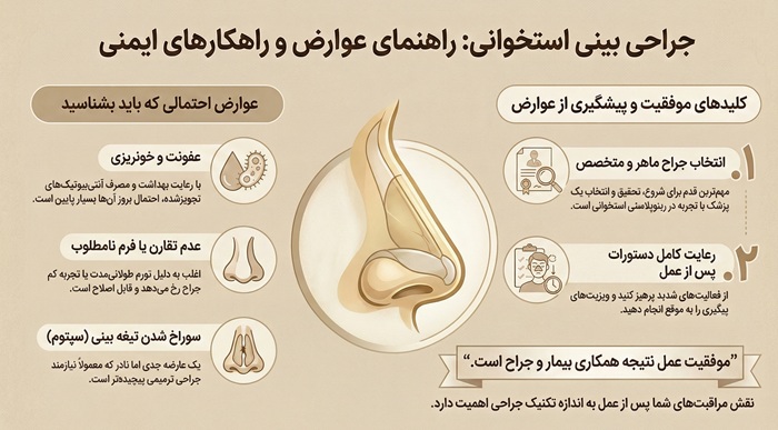 هزینه عمل بینی استخوانی 29 عوارض احتمالی و نحوه پیشگیری